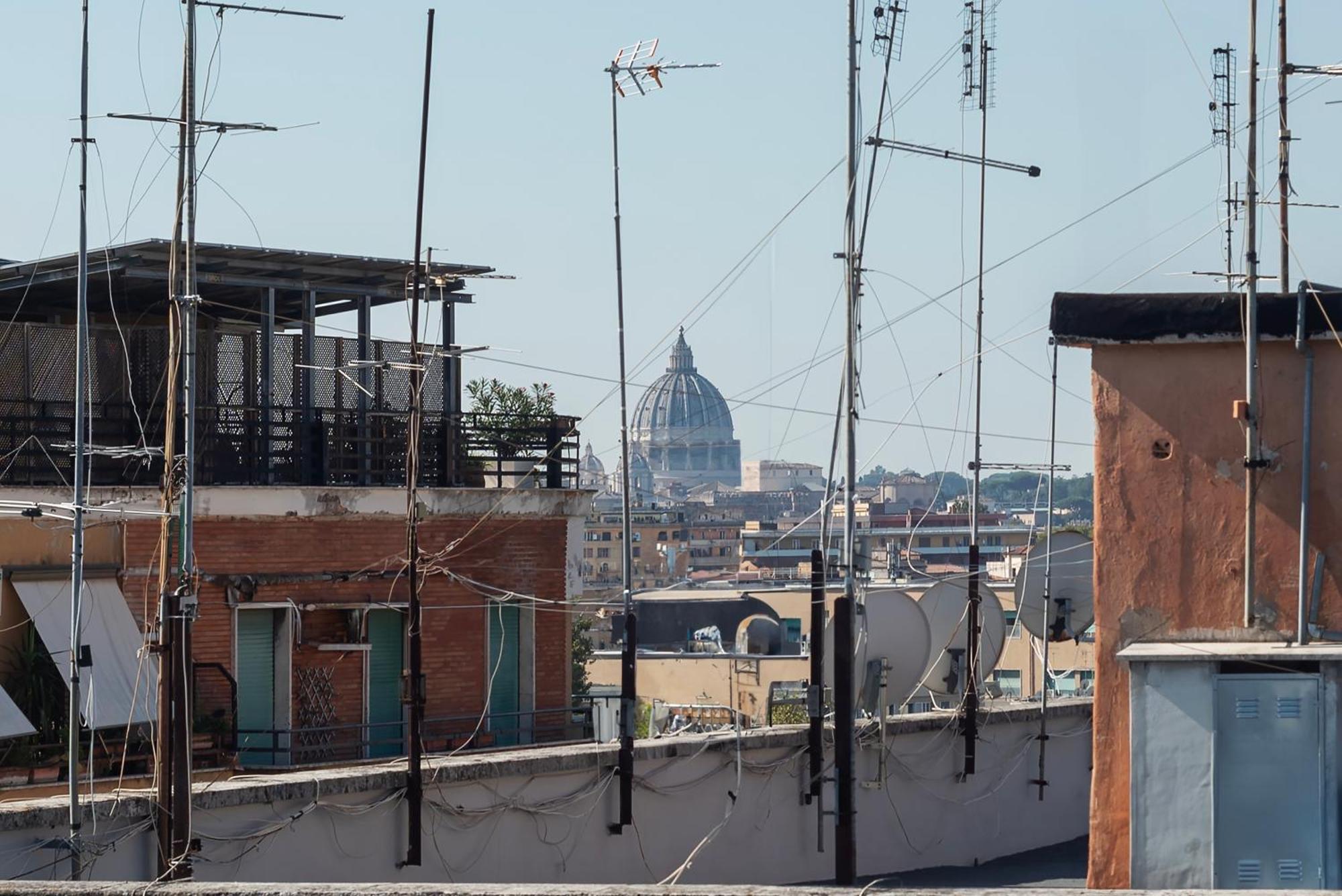 Flaminio Apartment Panoramic View With Terrace Rome Exterior photo